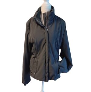 😎JONES NEW YORK WOMEN'S SIZE MEDIUM BLACK WINTER COAT!